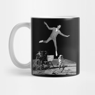 Pee Wee Herman On The Moon Mug